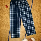 Штаны пижамные теплые для мальчика 6-7лет