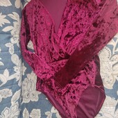 Boohoo uk12 велюр