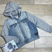 Джинсовка на дівчинку pepperts розмір 134 8-9 років.Нюанс.