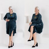 Сукні велюр. Розміри 48-64