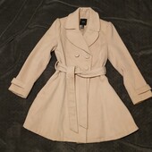 Пальто, цвет кремовый, пог 47