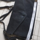 Сумка замша чорна