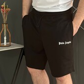 Шорти Palm Angels з білим лого