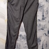 Джоггеры фирменные теплые р 30