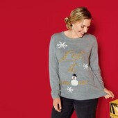 Светр із різдвяним мотивом esmara німеччина розмір євро xl (48/50)