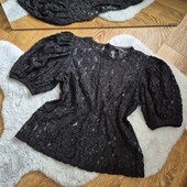 Шикарна, мереживна блуза, об'ємні рукавички ❤️