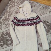 Тепленька кофта-альпака 14років або розмір С
