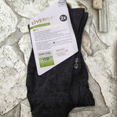 Высокие мужские носки от Livergi, 2 пары, р 43-46, сер