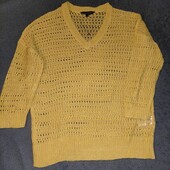 Peacocks, S новий ажурний светрик з люрексом