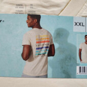 ♕ Якісна чоловіча бавовняна футболка від Livergy, розмір S