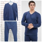 Термобелье нательное мужское 50 р(100%хлопок), Узбекистан