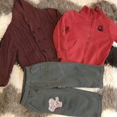 Теплий комплект одягу на 3-4 роки