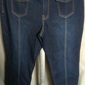 Ashley Stewart Интересные джинсы,темно-синии