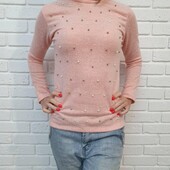 Тепленька водолазка/гольф з бусинками. Є відгуки