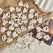 Лот-10шт. Набір дуже гарних крабиків для волосся