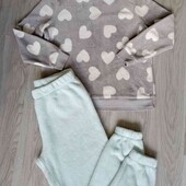 Primark + Dunnes stores брендовый плюшевый пижамный комплект размер евро 44/46