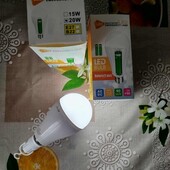 Лампочка аварійна на акамуляторах(18650) в комплекті 2 акамулятори