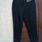 Новые брендовые коттоновые женские брюки-чиносы р.18.