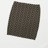 *91* Плотная трикотажная юбка. Gina Tricot