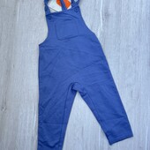 Теплі байкові напівкомбінезони для малечі 68 р.