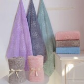 Рушники банні, пухнаста мікрофібра 135*70