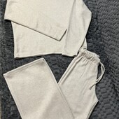 Теплий, мягесенький костюм, штани палаццо, Актуальний, без дефектів ❤️