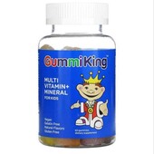 GummiKing, мультивітаміни та мінерали для дітей, 60 жувальних мармеладок