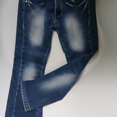 Джинсы на баечке подростковые