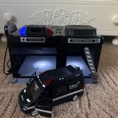 Гараж спецназ CLM-558 Світлові та звукові ефекти у гаража і машини