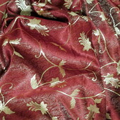 Красивенные шторы/хамелеон с шикарным фактурным принтом и фигурными краями