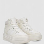 Кросівки жіночі зимові на хутрі, колір білий