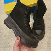 круті черевики , високі кеди демісезон із замші , якість супер )