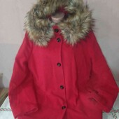 Фірмове пальтечко на гудзиках весна /осінь, розмір L/XL