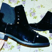 Теплі зимові стильні ботинки 36 розмір - 23,5 см!