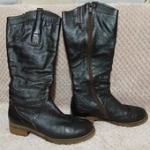 Шкіряні зимові сапожки ( європейка ), р.39