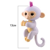 Электронная обезьянка на палец блестящая Шуге wowwee fingerlings Glitter Sugar