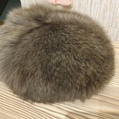 Шапка зимова песець 56-58 р