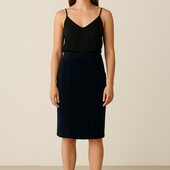 ♕ Стильна спідниця з мікровельвету Esmara, розмір 40-42(34 євро)