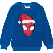 Spider-Man.Плюшевий світшот Людина-павук, зріст 134-140, колір синій
