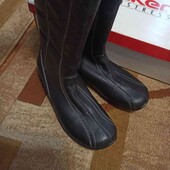 Нові  шкіряні зимові чоботи Rieker p.40