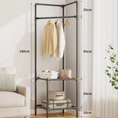 Вішалка полка кутова