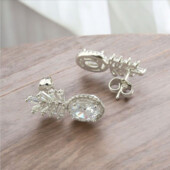 Сережки 'Xuping' Фіаніт (Родій) 058830