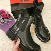 Стильні зручні черевики з м'якенької екошкіри якість супер