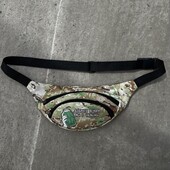 Патріотична поясна сумка бананка "Огірки" камуфляж. На подарунок чи собі - топчик!