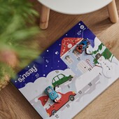 Адвент календар різдвяний з машинками