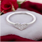 Каблучка 'Xuping' Фіаніт (Родій) 059096