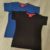 Hakro брендовые хлопковые футболочки на рост 116 см в лоте 2 шт.