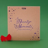 Блискучий Адвент-календар з аксесуарами косметичними