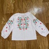 Вишиванка для дівчинки 104-116 см