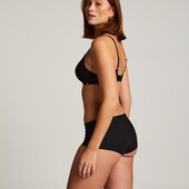 Арт.042 Труси жіночі чорні безшовні від hunkemoller розмір S.